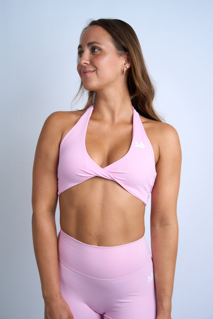 Twist Backless Sports Bra