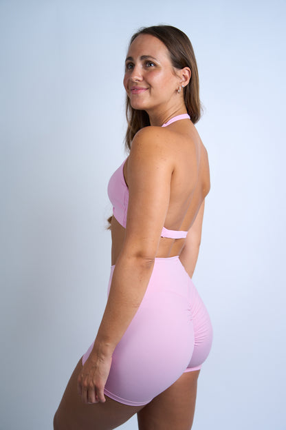 Twist Backless Sports Bra