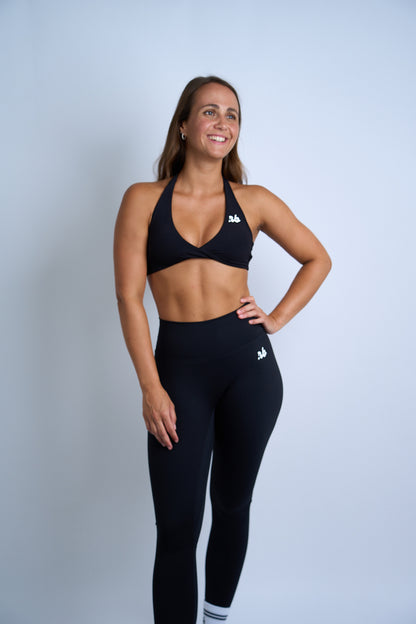 Twist Backless Sports Bra